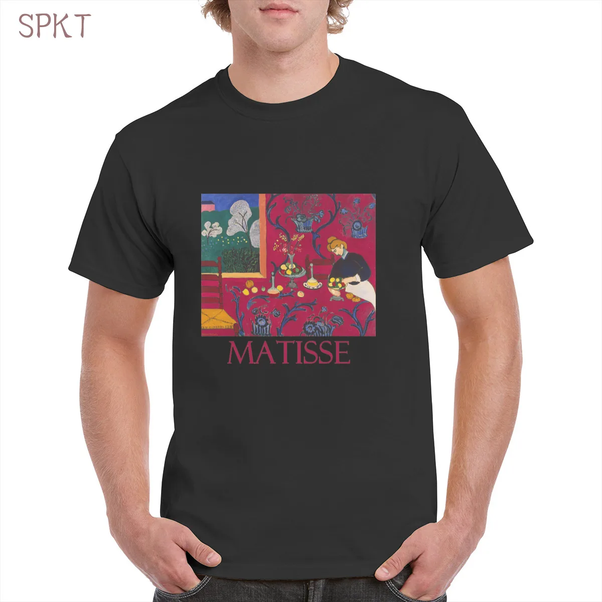

Paintings Art Matisse Graphic Printed Casual t shirt Top Soft Oversized Cotton Tee Female/Man T-Shirt Aesthetics