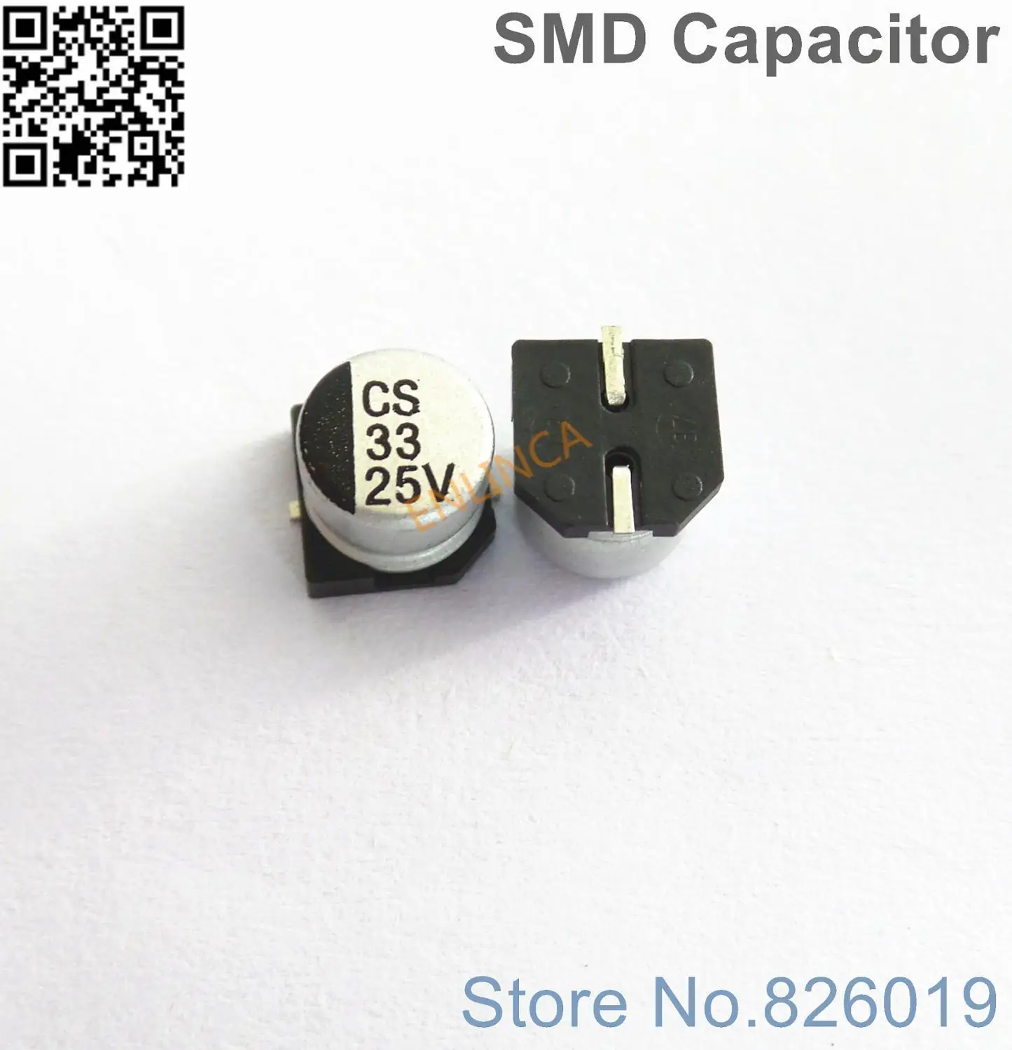

30pcs/lot 25v 33uf SMD Aluminum Electrolytic Capacitors size 5*5.4 33uf 25v