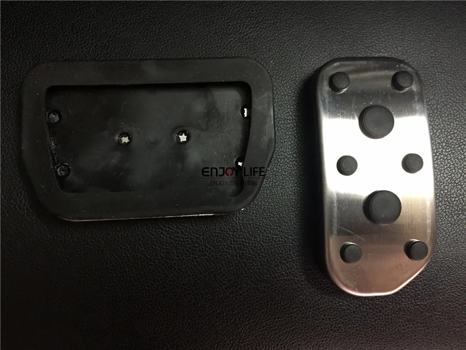 Набор накладок на педаль тормоза из нержавеющей стали для Toyota RAV4 2013 2014 2015 2016 2017 2