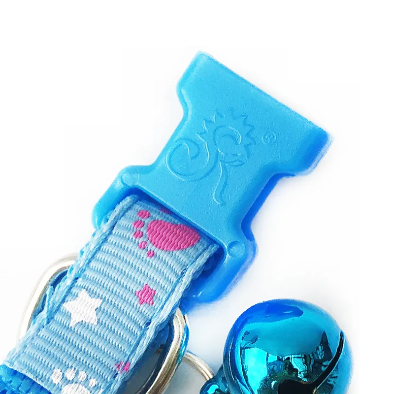 Регулируемый ошейник для кошек с принтом звезд нейлоновый питомцев щенков собак