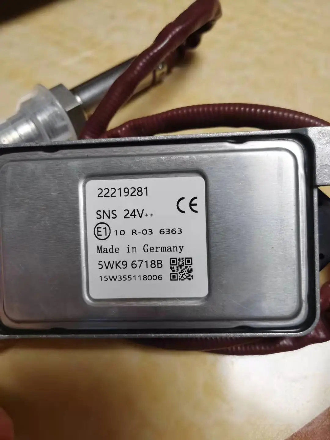 Датчик оксида азота 5WK96718A 5WK96718B 22219281 5WK9 6718A 24 В для грузовиков Volvo EURO 6 FH4 FM4| |
