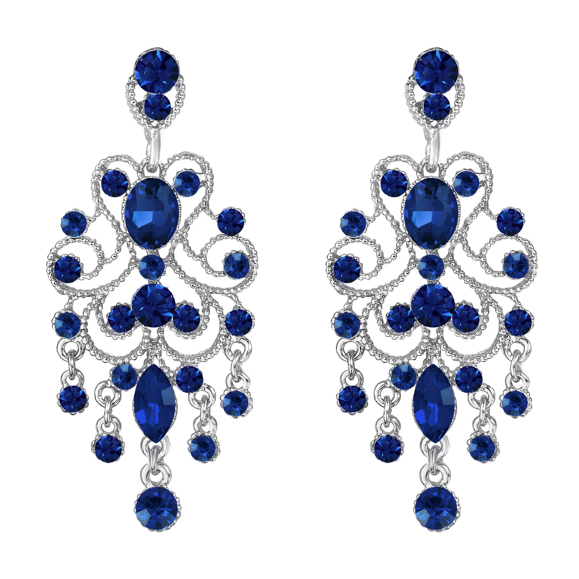 

Retro Vintage Drop Earrings For Women Symmetrical Tassel Dangle Party Jewelry Gift Accessories Kpop Fashion