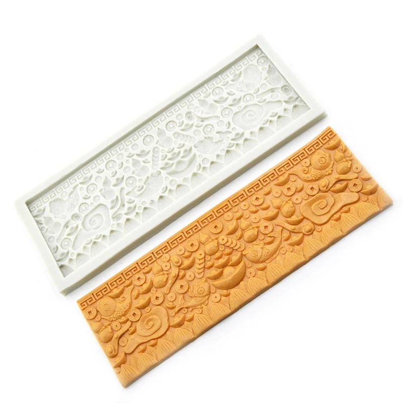 Meibum золотой слиток Тыква силиконовая форма для помадки торта благоприятное