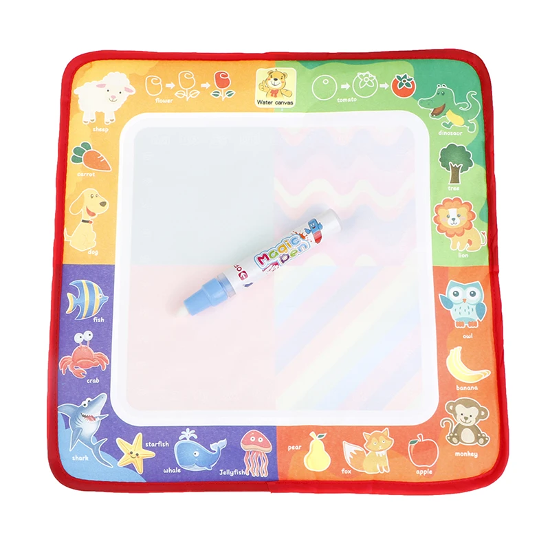 Новые темы животных Радужная Вода Рисование Живопись коврик доска волшебная