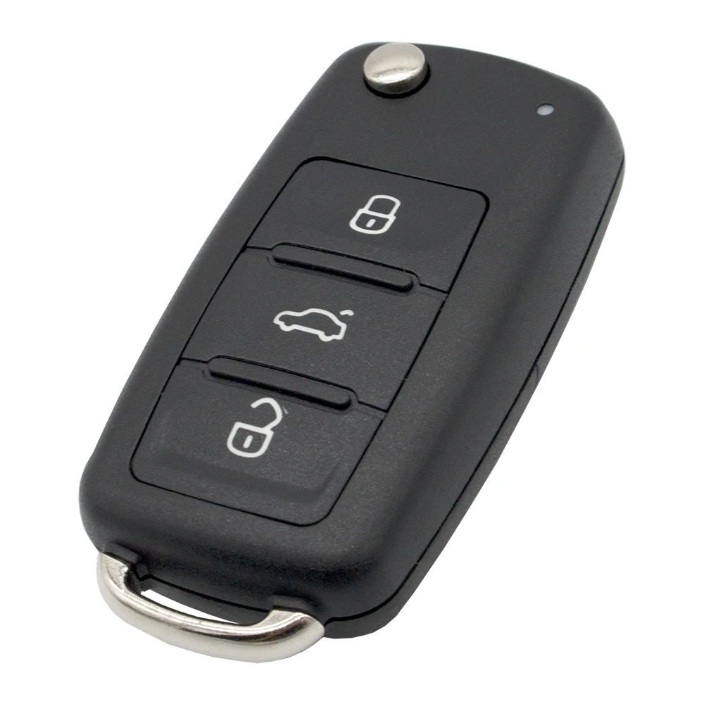 Автомобильный Дистанционный ключ WhatsKey для VW 5K0837202AD 3 кнопки подходит Volkswagen Polo Passat