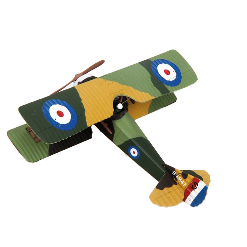 Литой самолет 1:72 WWI Франция SPAD XIII Металл 4 3 дюйма модель биплана для офиса