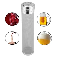 7x18 300 micron stainless steel hop filter homebrew mesh beer filter strainer dry hopper for home brew spider filter