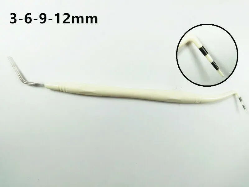 Стоматологический инструмент для диагностики имплантации на глубине зубов