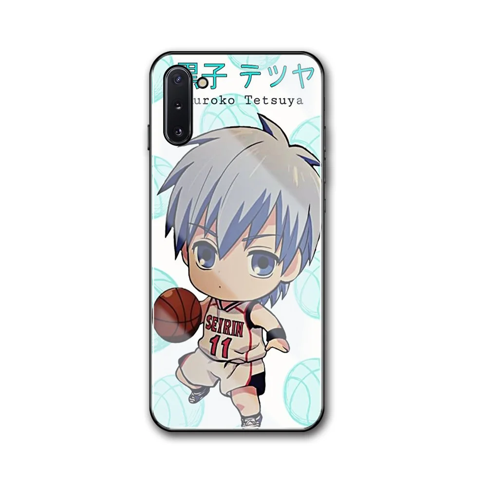 DIY чехол для Samsung A70 Kuroko's баскетбольный закаленный жесткий S8 S9 S10 s20 Plus S10e Note 8 9 10 A20