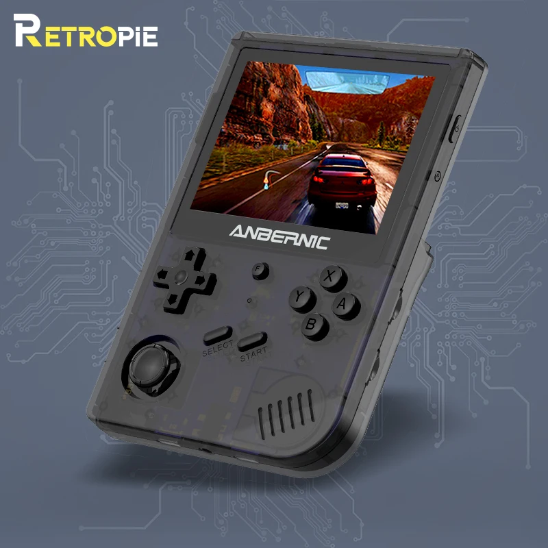 

New ANBERNIC RG351V WIFI rk3326 Games Retro Game Console Emulator 3.5 INCH IPS Screen 144GB 3002 Classic Games Boyfriend gift