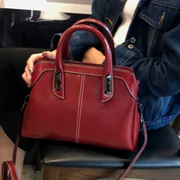 bag women 2021 new stitching leather womens bag shoulder bag fashion european and american style cowhide ladies handbag