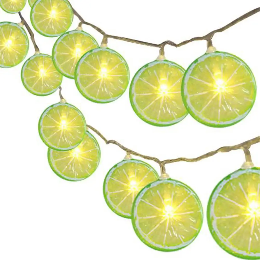 GloryStar Рождественская лимонная лаймовая Сладкая оранжевая лампа Светодиодная
