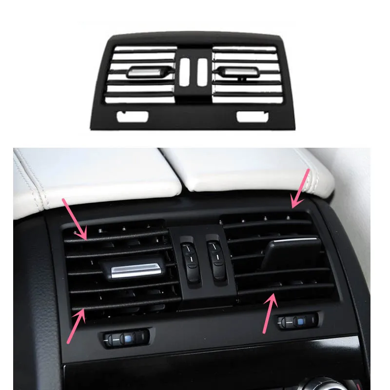 Вентилятор заднего кондиционера гриль Выходная панель пластина для BMW 5 серии F18 10