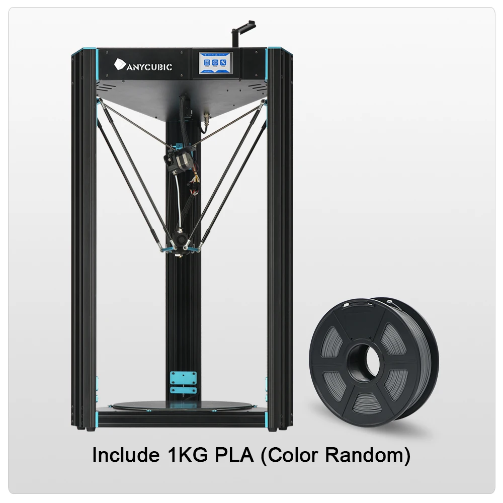 Predator anycubic ANYCUBIC Predator 3d принтер размера плюс 370*370*455 мм предварительно собранный ultracase Pro 3d Принтер Комплект impresora 3d impressora 3D - Цвет: Predator anycubic
