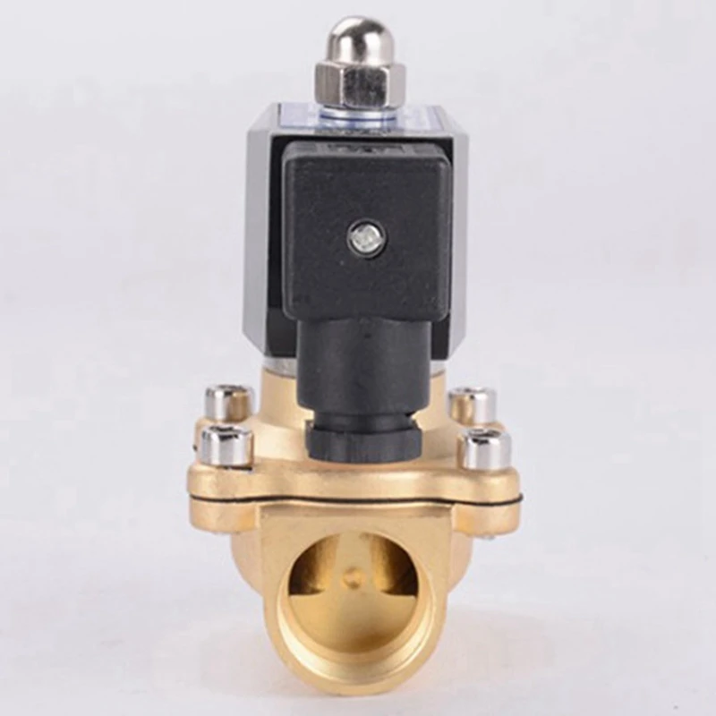 

Normally Closed Brass Solenoid Valve 2W Dn25 1 Inch Electromagnetic Inlet Valve 220V