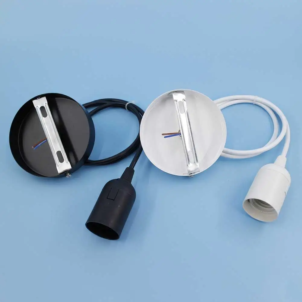 

Hanging Lamp Holder E27 DIY Ceiling Light LED Bulb Lamp Holder Hanging Lampshade Telescopic Lamp Seat Accessories