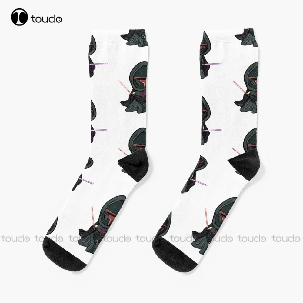 Носки Darth Revan Chibi высокие носки женские рождественский подарок унисекс