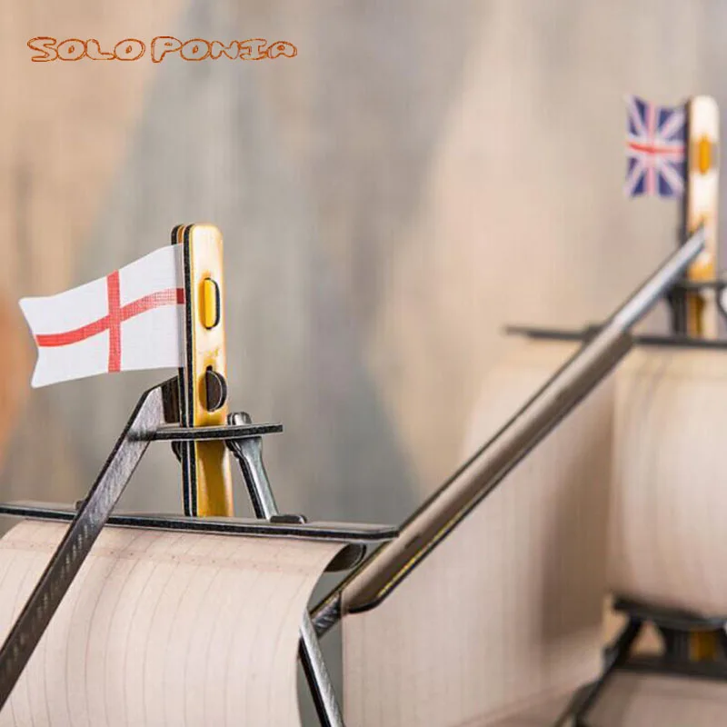 57 см британская королевская победа ручная работа 3D бумажная модель парусника в