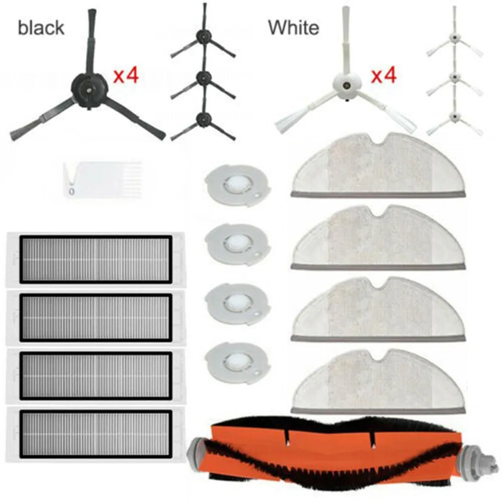 

Main Brush Side Brush Filter Kit For Xiaomi Roborock S6S5 MAX S50 S51 S60 Vacuum Cleaner Accessories Household