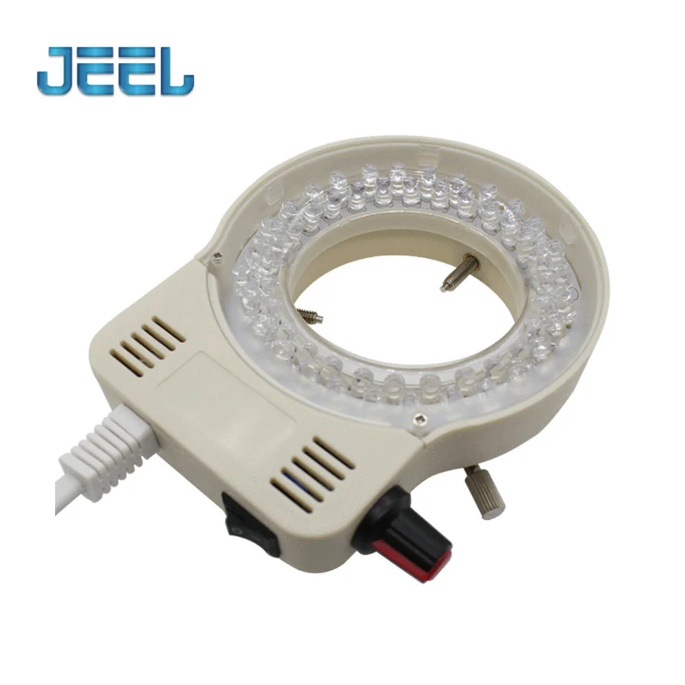 

Brightness Adjustable LED Ring Light Illuminator Lamp For Microscope Circle Light Industrial Microscope Camera Light Source