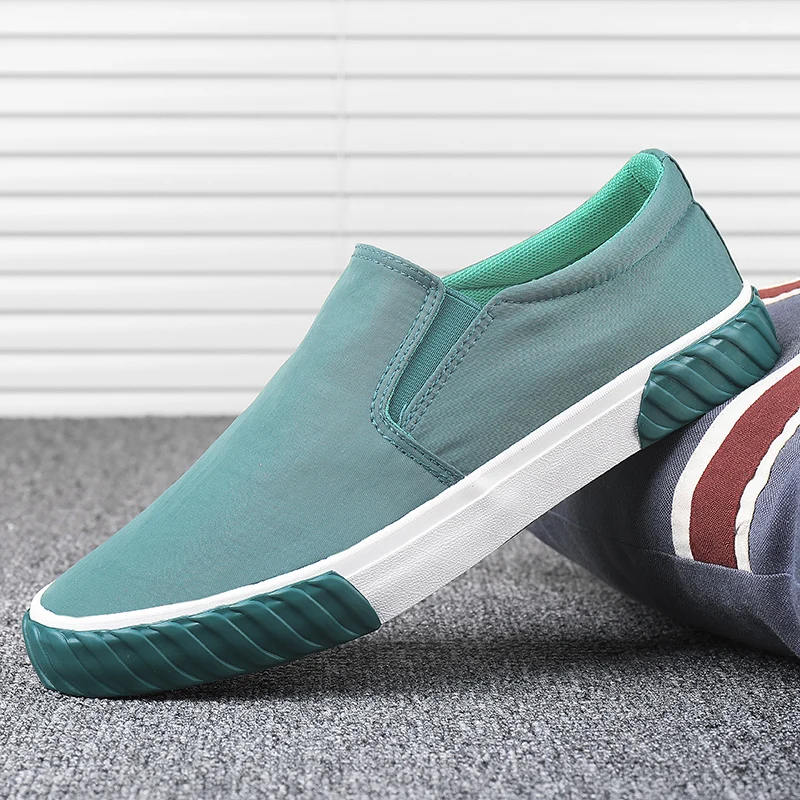 

Men's Casual Shoes Fashion Men's Comfortable Slip-on Light Shoes Breathable Men's Vulcanized Shoes Loafers