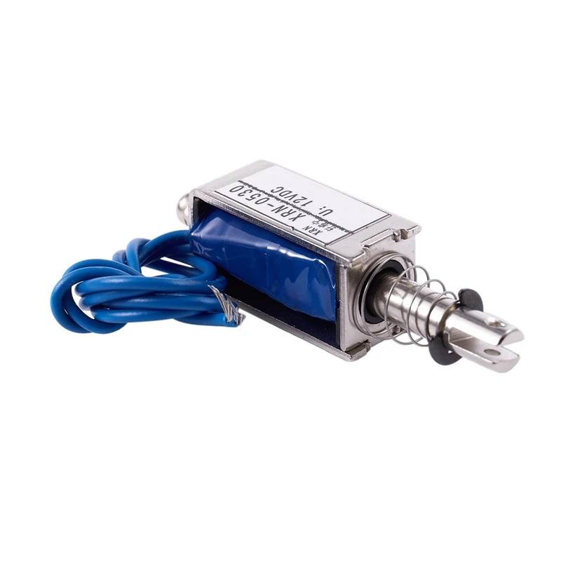 Solenoid electric solenoid type push / pull 10 mm DC 12 V 2.1 kg force | Обустройство дома