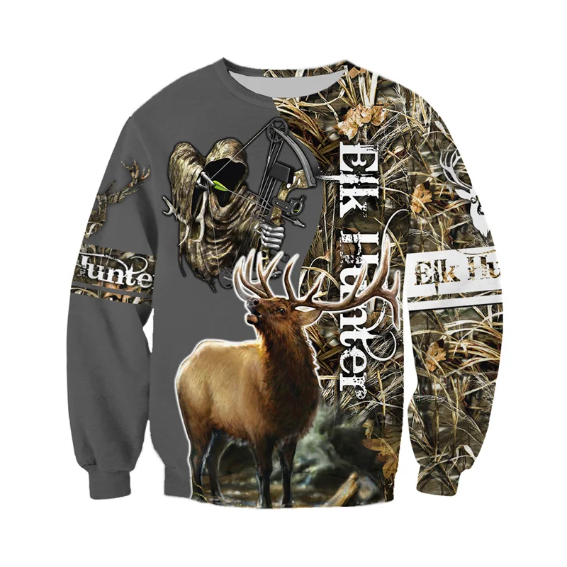 

Tessffel Animal Deer Hunter Hunting Camo Tracksuit Pullover NewFashion Unisex Casual 3DPrint Sweatshirt/Hoodies/zipper/Jacket A1