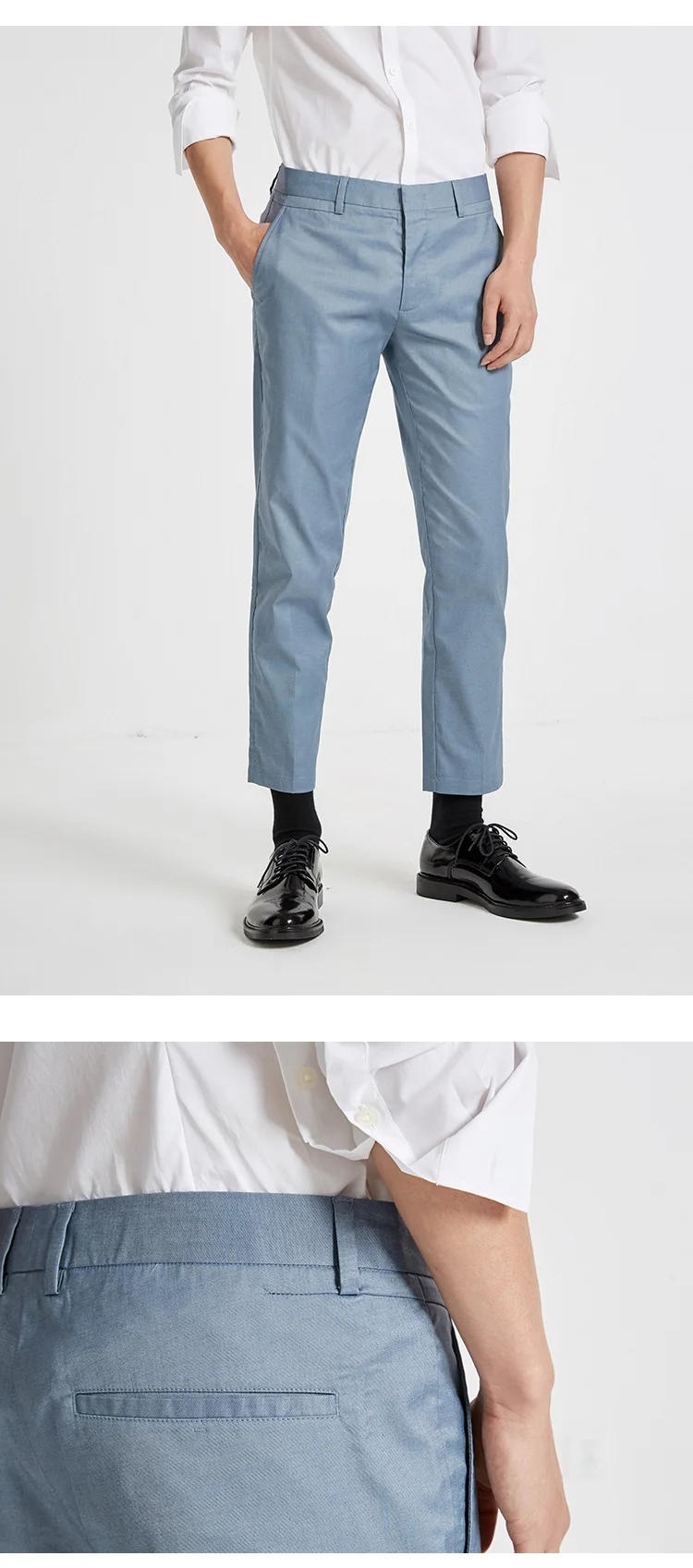JackJones мужские деловые Умные повседневные Узкие повседневные брюки 218414503