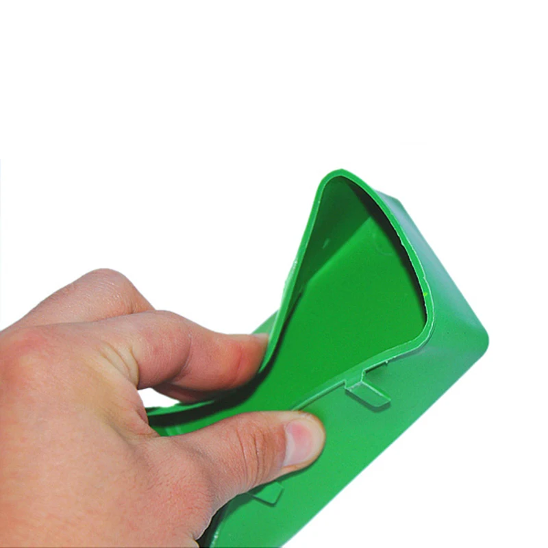 Зеленый Пластик попугай ванна для птицы чистая коробка кормления Еда воды