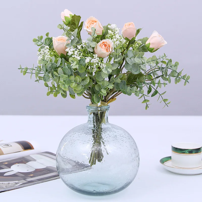 

Vintage Silk Lifelike Fake Flower Wedding Flowers Decor Party Festival Supplies Home Hotel decor Gift Indoor Bouquet Gypsophila