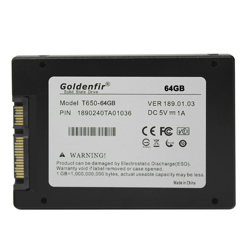 

laptop ssd 16gb 64gb hdd hard drive ssd 32gb 8g 128gb 256gb 512gb 500g 2.5 SSD voor desktop laptop