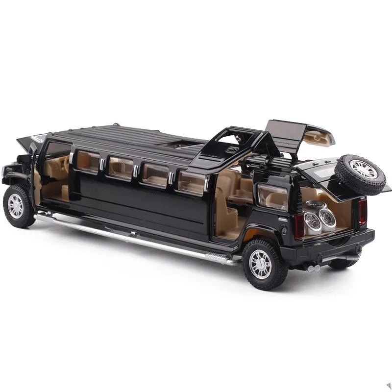 Высокая моделирования 1:32 сплава hummer лимузин литье металла модели автомобиля