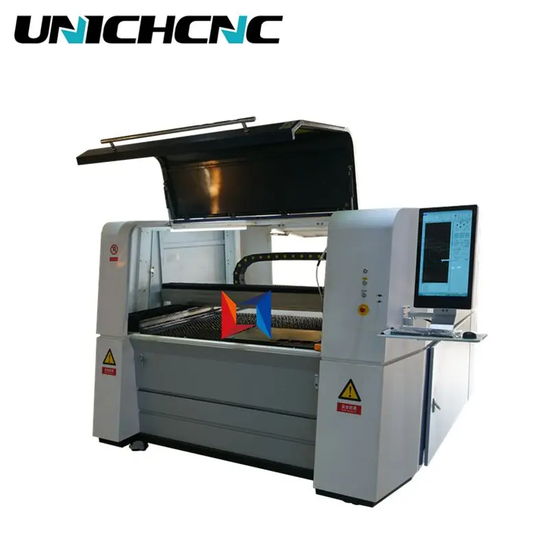 Станок для резки волоконного лазера с ЧПУ 1000 Вт резка листового металла 1300 мм x 900