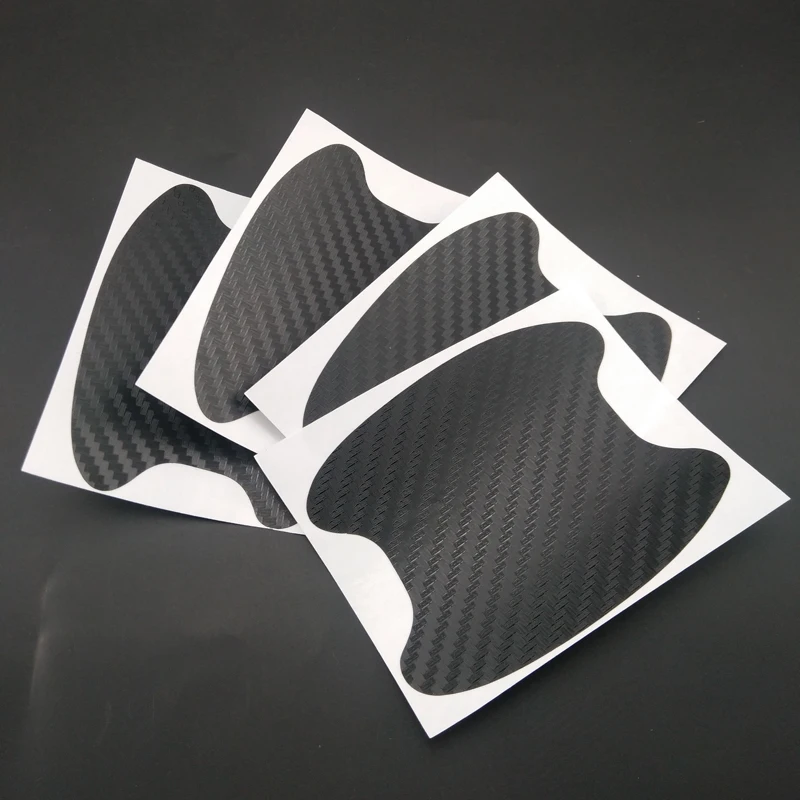 

4 защитная пленка на дверную ручку автомобиля, 3D Автомобильная наклейка для Mitsubishi ASX/Outlander/Lancer Evolution/Pajero/Eclipse/