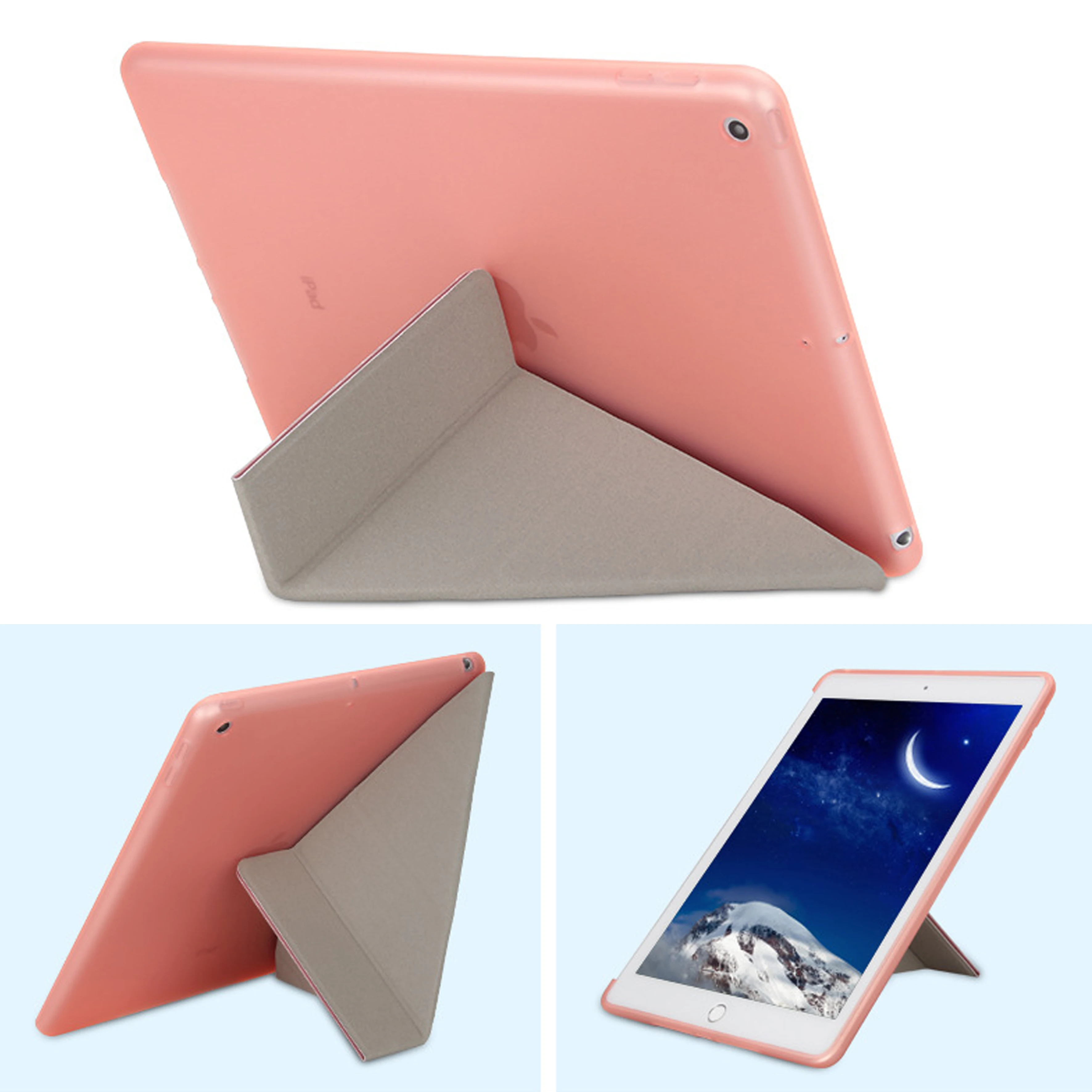 Чехол для iPad Mini 5 4 3 2 1 чехол из искусственной кожи силиконовая Мягкая задняя