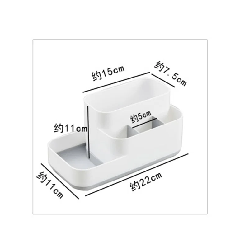Bathroom Cosmetic Makeup Organizer Cosmetic Jewelry Necklace Lipstick Storage Box Desktop Women Care Dressing Table Beauty Case