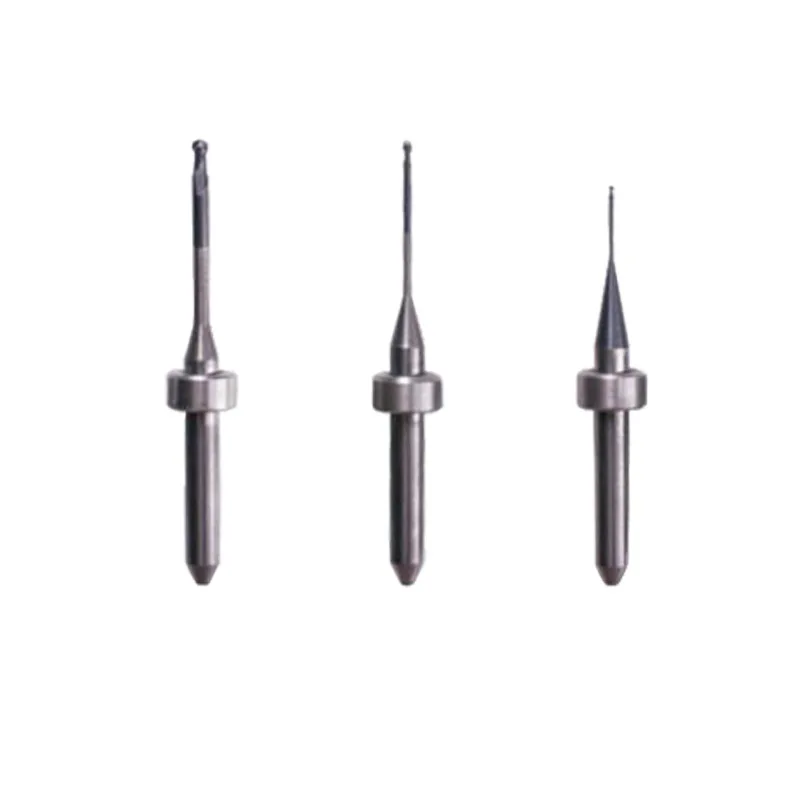 

Manix Zirconia Dental Laboratory Tools CADCAM Milling Burs Cutters for Lab Materials Diamond Coating DC DLC