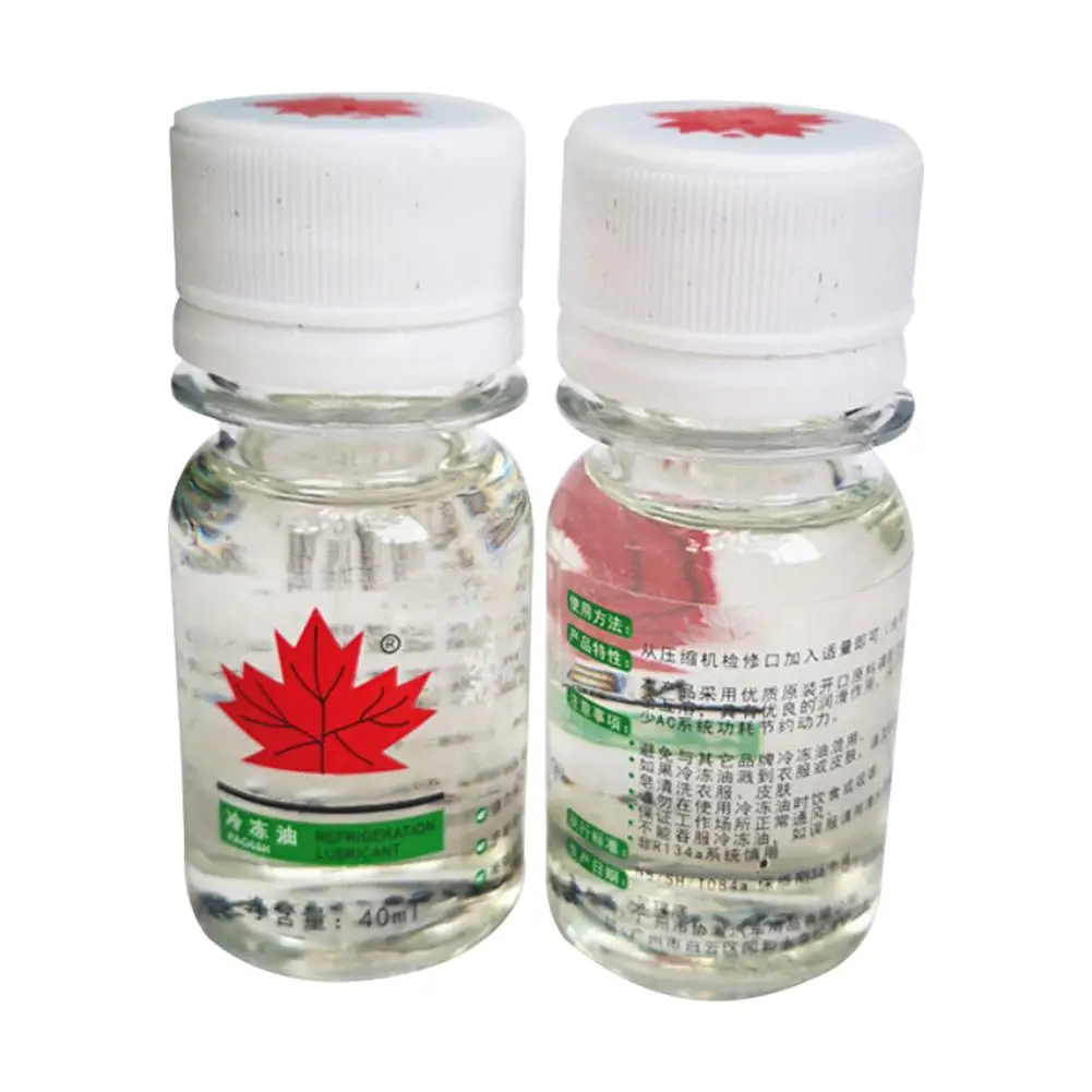 40 мл R134a охлаждающее масло компрессора масла для автомобиля грузовика автобуса A/C