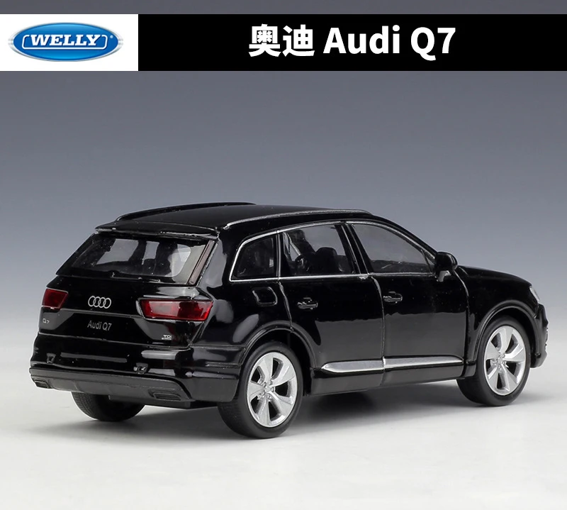 WELLY литой автомобиль 1:36 Масштаб моделирование Audi Q3/Audi Q7 внедорожник откатная