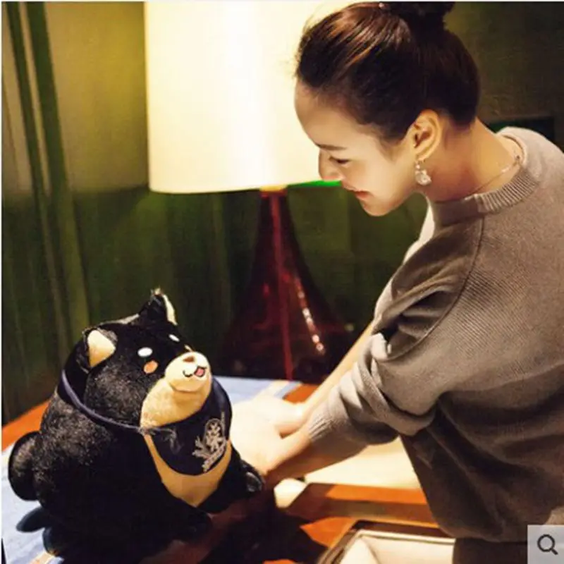 Милая собака Akita плюшевая мягкая игрушка животное автомобиль комната Декор