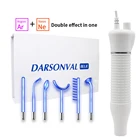 Портативный высокочастотный терапевтическая машинка для кожи FUSION Неон + аргон или волшебную палочку анти-старения воспаление акне уход за кожей лица Уход за кожей