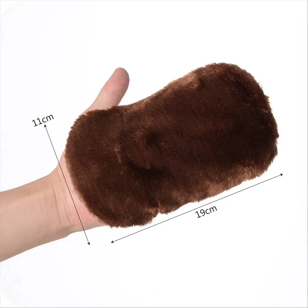 HOOMIN средств по уходу за обувью щетка произвольного цвета обуви Перчатки