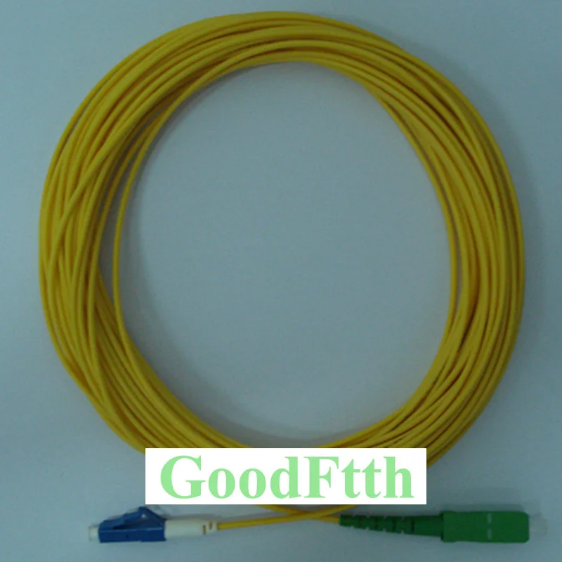 Оптоволоконный патч-корд LC-SC/APC SC/APC-LC/UPC SM Simplex GoodFtth 100-500m | Мобильные телефоны и