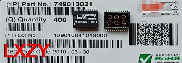 Бесплатная доставка 10 шт./лот 749013021 WE/W E производитель патч 1:1 трансформатор Ethernet |