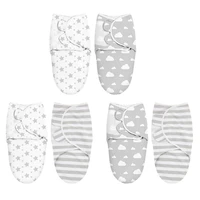 2 pack baby swaddle blanket soft wrap blanket cotton soft infant newborn baby products blanket sleep sack for 0 6 months