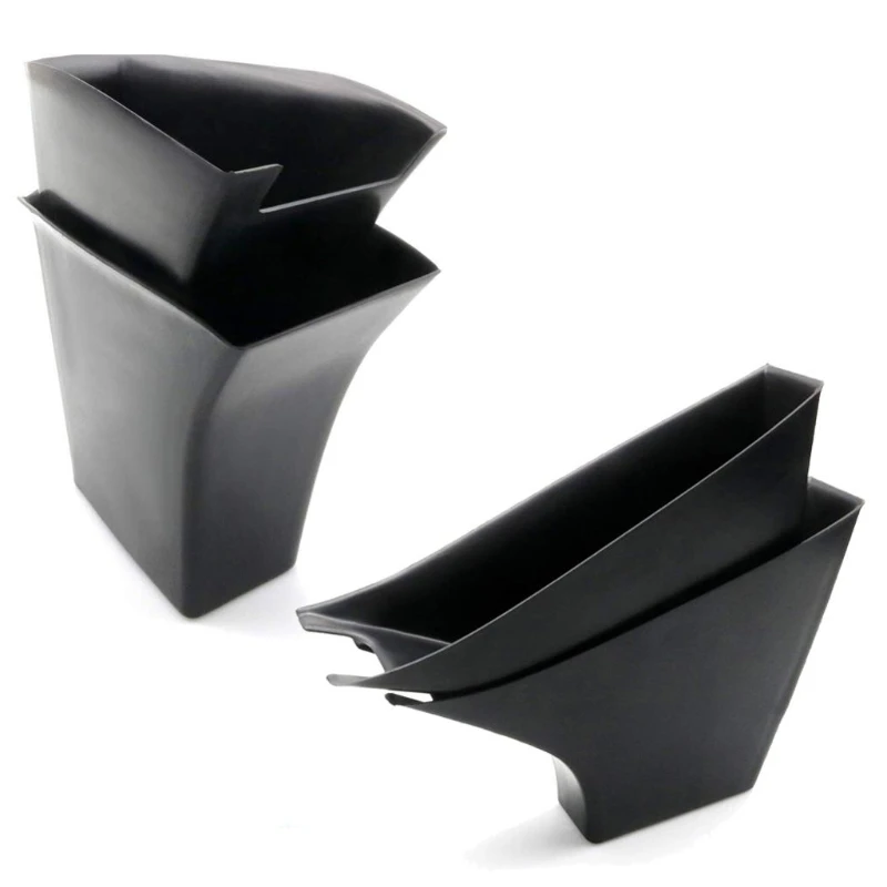 

For Model 3 Y Car Door Handle Organizer Tray Shockproof Auto Accessories