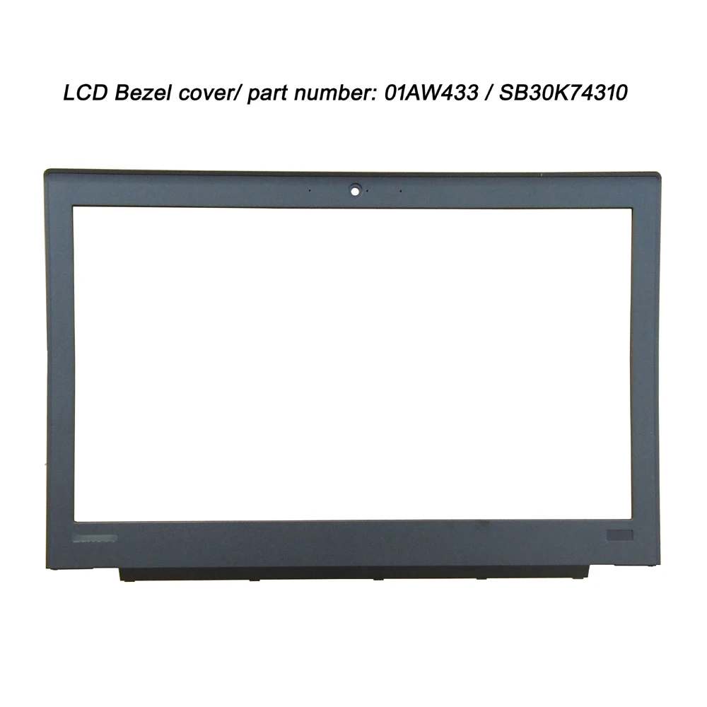 

New/Orig Screen Front Shell LCD B Bezel Cover for Lenovo ThinkPad X260 HD Display 1366*768 Frame Part 01AW433 SB30K74310