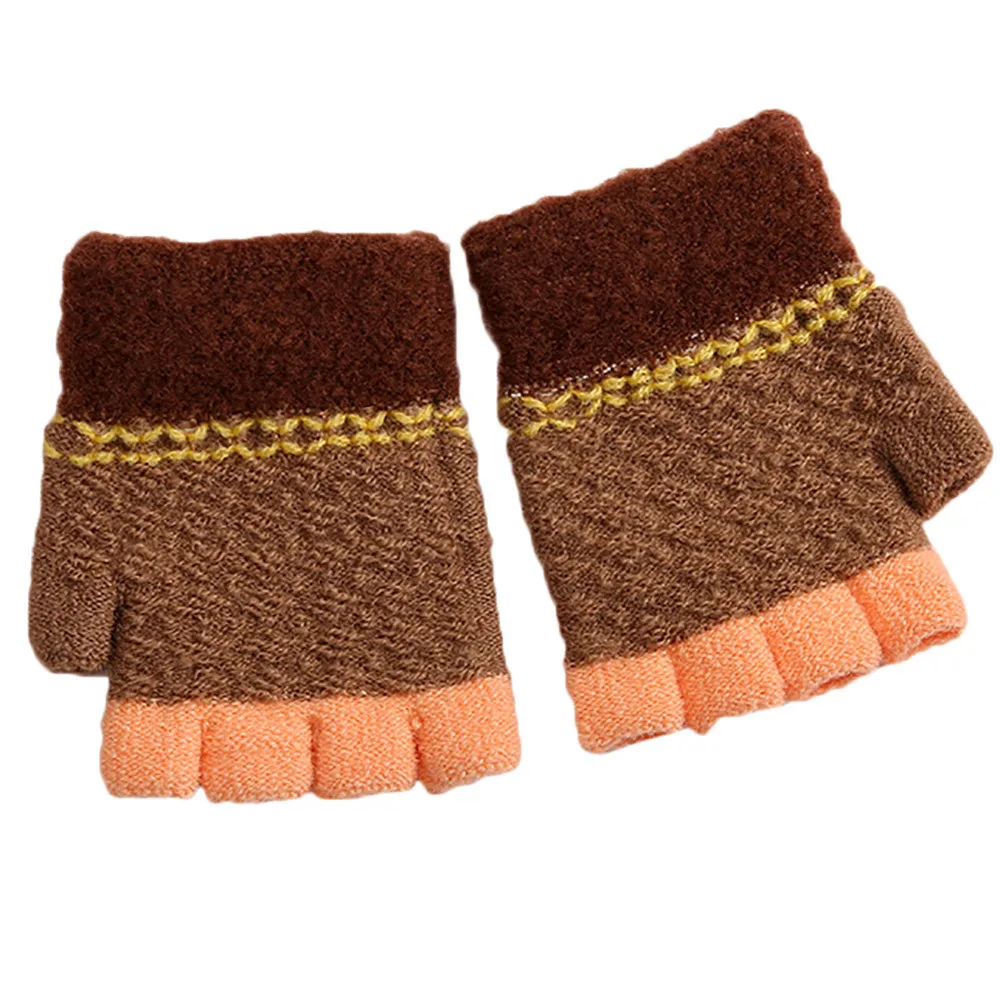 ARLONEET/Детские перчатки без пальцев Хлопковые теплые зимние для маленьких девочек