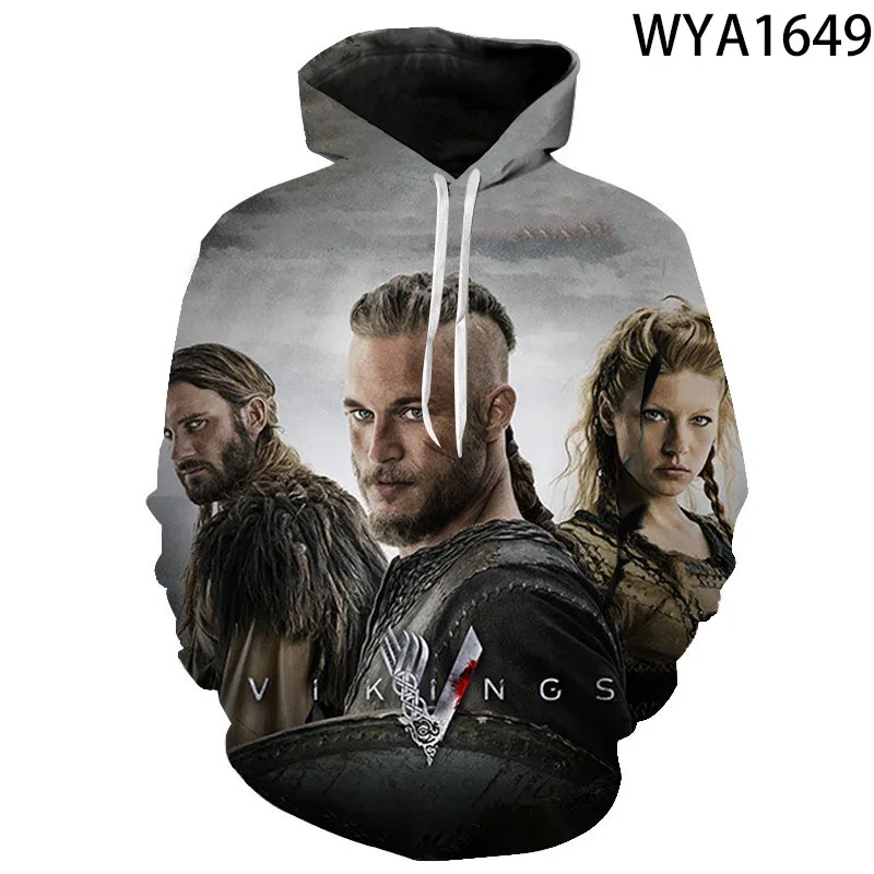 

New Fashion Viking Fashion Hoodies Men Women Children Sweatshirts 3D Printed Pullover Streetwear Boy Girl Kids Casual Tops