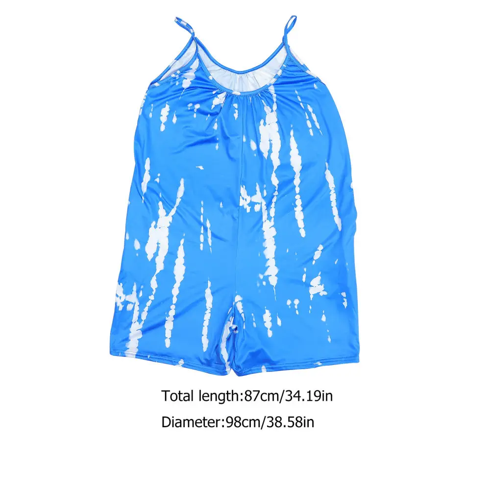 

1pc Sleeveless Romper Loose Printing Jumpsuit Summer Clothing for